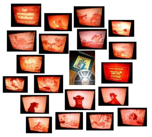 8mm film Walt Disney the Match + Jungle Book - rood --, Audio, Tv en Foto, Filmrollen, 8mm film, Verzenden