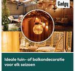 Gadgy Solar Lantaarns Craquelé Glas - Set van 2, Zonne-energie, Licht-donker-sensor, Minder dan 50 watt, Overige typen