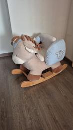 Nattou schommeldier ezel blauw, Ophalen, Gebruikt