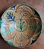 Antieke aardewerk schotel Afghanistan, Ophalen of Verzenden