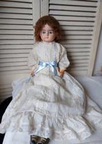 antieke pop, grote vroege antieke wax over papiermache pop, Ophalen, Gebruikt, Pop