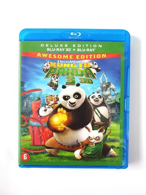 Kung Fu Panda 3 3D + 2D (2 disc), Cd's en Dvd's, Blu-ray, Tekenfilms en Animatie, 3D, Ophalen of Verzenden