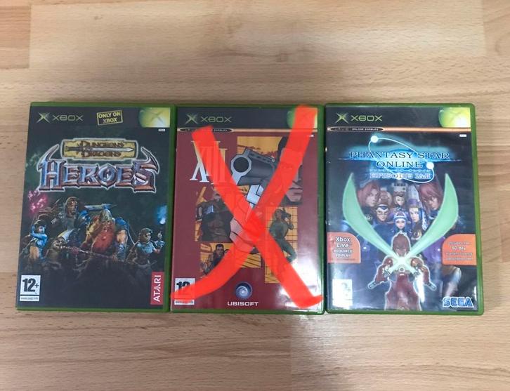 Xbox spellen <~, Spelcomputers en Games, Games | Xbox Original, Zo goed als nieuw, Overige genres, 1 speler, Vanaf 12 jaar, Online