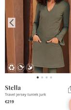 Leuk jurkje tuniek olive groen stella   ladress m, Maat 38/40 (M), Verzenden, Zo goed als nieuw, LaDress