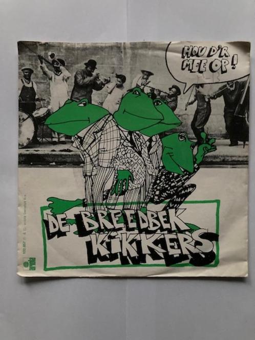 Vinyl singel van De Breedbekkikkers - hou d'r mee op, Cd's en Dvd's, Vinyl | Nederlandstalig, Zo goed als nieuw, Levenslied of Smartlap