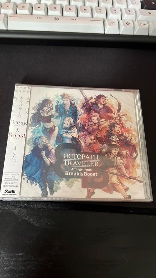 Octopath Traveler Arrengements Break & Boost CD Nieuw, Cd's en Dvd's, Cd's | Filmmuziek en Soundtracks, Nieuw in verpakking, Ophalen of Verzenden