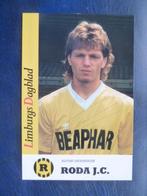 Spelerskaart. Alfons.Groenendijk.  Roda JC. 1989/1990, Verzamelen, Sportartikelen en Voetbal, Spelerskaart, Gebruikt, Verzenden