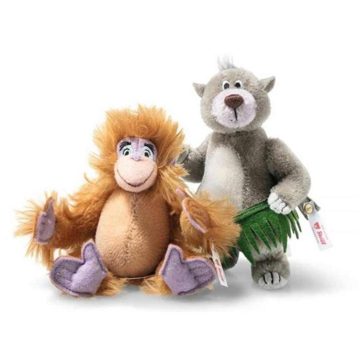 Steiff 356032 Disney Jungle book set., Verzamelen, Beren en Cherished Teddies, Nieuw, Stoffen beer, Steiff, Ophalen of Verzenden