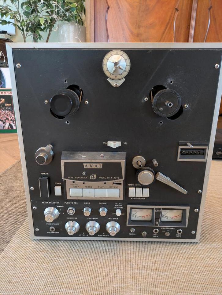 Akai 345 Bandrecorder - Restauratieproject, Audio, Tv en Foto, Bandrecorders, Defecte bandrecorder, Ophalen