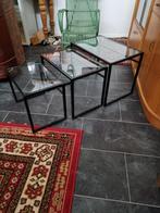 vintage set Ikea nesttafels mimiset bijzettafeltjes, Huis en Inrichting, Ophalen, Gebruikt, Hout, Minder dan 55 cm