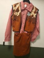 Cowgirl Carnaval Outfit - Compleet! Maat M, Ophalen of Verzenden, Zo goed als nieuw, Carnaval