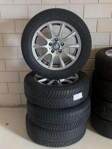 Mercedes a klasse velgen + winterbanden 205 60 r16 beschikbaar voor biedingen