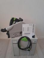 Festool Invalzaag TS 75 EBO-Plus (Nieuw Staat), Doe-het-zelf en Verbouw, Gereedschap | Zaagmachines, Gebruikt, Invalzaag, 70 mm of meer