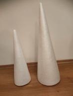 Styropor kegels , piepschuim kegels, kerstboom  39 of 54 cm, Ophalen of Verzenden, Gebruikt, Materiaal