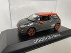 model Citroën DS 3 DS3 Racing Grey Orange Norev 1/43, Ophalen of Verzenden, Zo goed als nieuw, Auto, Norev