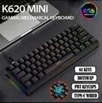 Mini Gaming Mechanische Toetsenbord Rgb, Computers en Software, Toetsenborden, Ophalen of Verzenden, Zo goed als nieuw