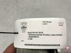 audi a6 4g 2015 slotmechaniek portier links achter 4g0839015, Auto-onderdelen, Carrosserie en Plaatwerk, Ophalen of Verzenden