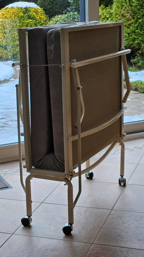 Kuperus vouwbed/logeerbed King Cross 190x90 cm ZGAN, Huis en Inrichting, Slaapkamer | Bedden, Zo goed als nieuw, Eenpersoons, 90 cm