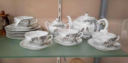 JAPANS KUTANI MIYOKI SERVIES, Antiek en Kunst, Antiek | Servies compleet, Ophalen