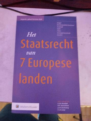 P.P.T. Bovend'Eert - Het Staatsrecht van 7 Europese landen beschikbaar voor biedingen