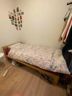 Bed 90x200 with mattress, slats, topper included, Ophalen of Verzenden, 200 cm