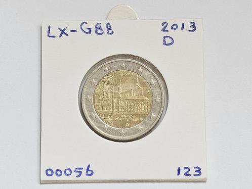 2-euromunt Duitsland (D) A 2013 Herdenking LX-G88, Postzegels en Munten, Munten | Europa | Euromunten, Losse munt, 2 euro, Duitsland