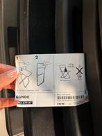 Ikea Gunde Klapstoelen, Gebruikt, Zwart, Ophalen of Verzenden, Metaal