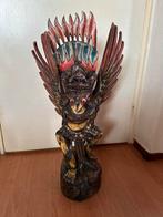 Houten Garuda beeld, Ophalen of Verzenden