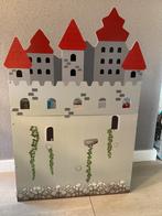 Houten speelgoedkasteel, poppenhuis, Lidl., Ophalen of Verzenden, Gebruikt, Overige typen