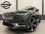 Volvo XC90 T8 Recharge AWD PINE-GREY PANO/BOWERS&WILKINS/22", Zwart, 4 cilinders, 7 stoelen, Bedrijf