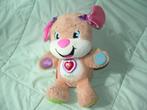 FISHER PRICE HOND PLUCHE ECRU MET WIT VELOURS SNUITJE ME, Verzenden, Nieuw, Overige typen
