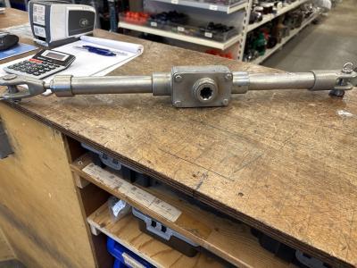 Achterstag spanner 70 cm, Watersport en Boten, Bootonderdelen, Gebruikt