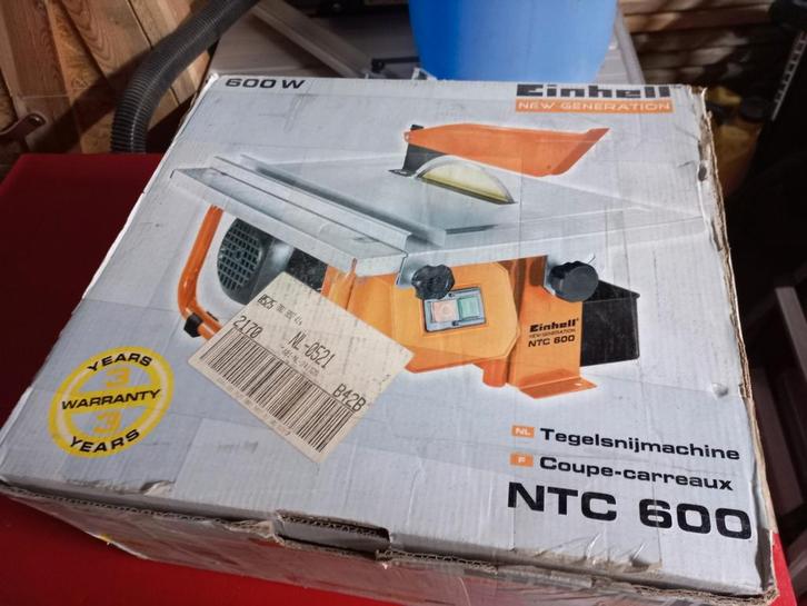 Einhell tegelsnijmachine, Doe-het-zelf en Verbouw, Gereedschap | Zaagmachines, Gebruikt, Overige typen, Ophalen of Verzenden