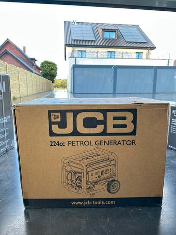 JCB 224cc Benzine Generator – Krachtige Stroomvoorziening beschikbaar voor biedingen