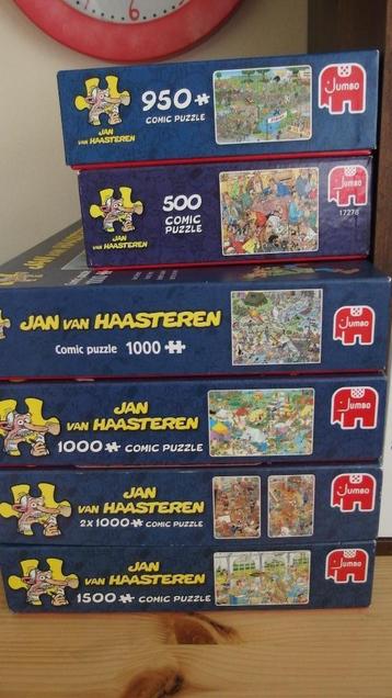 Sinterklaascadeau met Jan van Haasteren Comic Puzzels NWst. beschikbaar voor biedingen