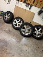 ENZO Velgen met winterbanden 4x100 185/65/15, Ophalen of Verzenden