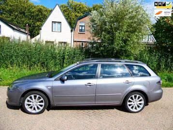 Mazda 6 Sportbreak 2.3i Active Automaat 166pk Clima Leder Xe beschikbaar voor biedingen