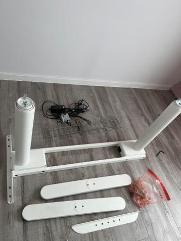 Elektrische zit-sta bureau (ikea bekant model) 120x80cm - afbeelding 5