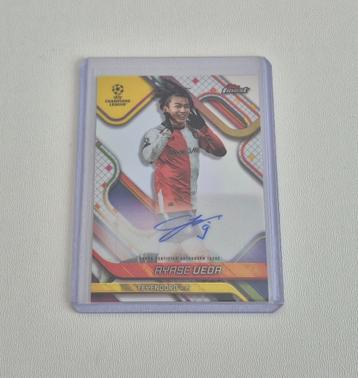 Topps Finest 24/25 UCC Ayase Ueda Base Auto Feyenoord beschikbaar voor biedingen