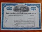 Aandeel Erie and Pittsburgh Railroad Company - 1973, Ophalen of Verzenden, 1970 tot heden, Aandeel