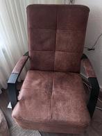 Lederen Stoel, Huis en Inrichting, Stoelen, Ophalen, Zo goed als nieuw, Bruin, Eén