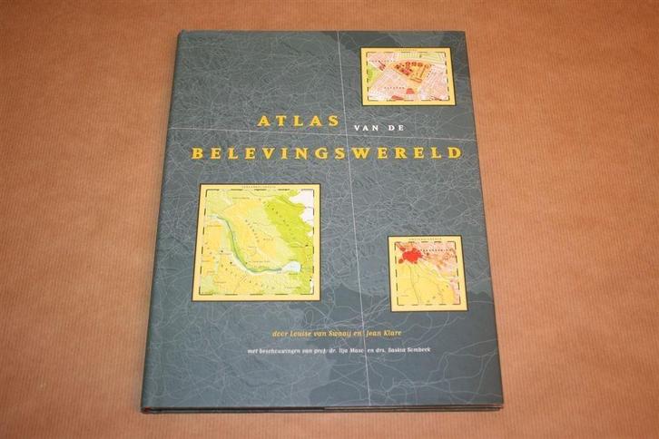 Atlas van de belevingswereld, Boeken, Atlassen en Landkaarten, Zo goed als nieuw, Landkaart, Wereld, 1800 tot 2000, Ophalen of Verzenden