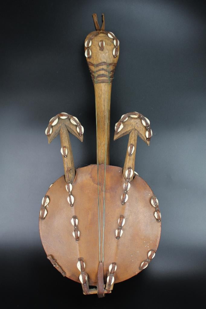Afrikaanse Tribale kunst Kora harp snaar instrument Afrika, Antiek en Kunst, Kunst | Niet-Westerse kunst, Ophalen of Verzenden