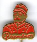 Bromsnor rood op koper TV/strip speldje ( T_001 ), Verzamelen, Speldjes, Pins en Buttons, Verzenden, Nieuw, Figuurtje, Speldje of Pin