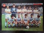 Oude poster Real Madrid begin jaren '80, Ophalen of Verzenden, Zo goed als nieuw, Buitenlandse clubs, Poster, Plaatje of Sticker