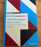 Jaarrekeninglezen voor juristen 9789462908222, Ophalen of Verzenden, Zo goed als nieuw