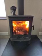 Gietijzeren Houtkachel 10 KW, Huis en Inrichting, Kachels, Ophalen, Gebruikt, Houtkachel, Vrijstaand