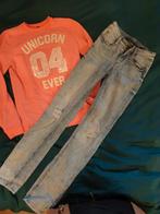 Coolcat set spijkerbroek en trui 152-164 Coolcat set spijker, Broek, Meisje, Coolcat, Ophalen of Verzenden