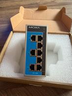 Moxa EDS-208A DIN rail netwerk switch 8 port, 10/100, Ophalen of Verzenden, Zo goed als nieuw