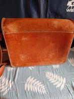 Leren Laptop/Boekentas, Sieraden, Tassen en Uiterlijk, Tassen | Schoudertassen, Overige merken, Gebruikt, Bruin, Ophalen of Verzenden